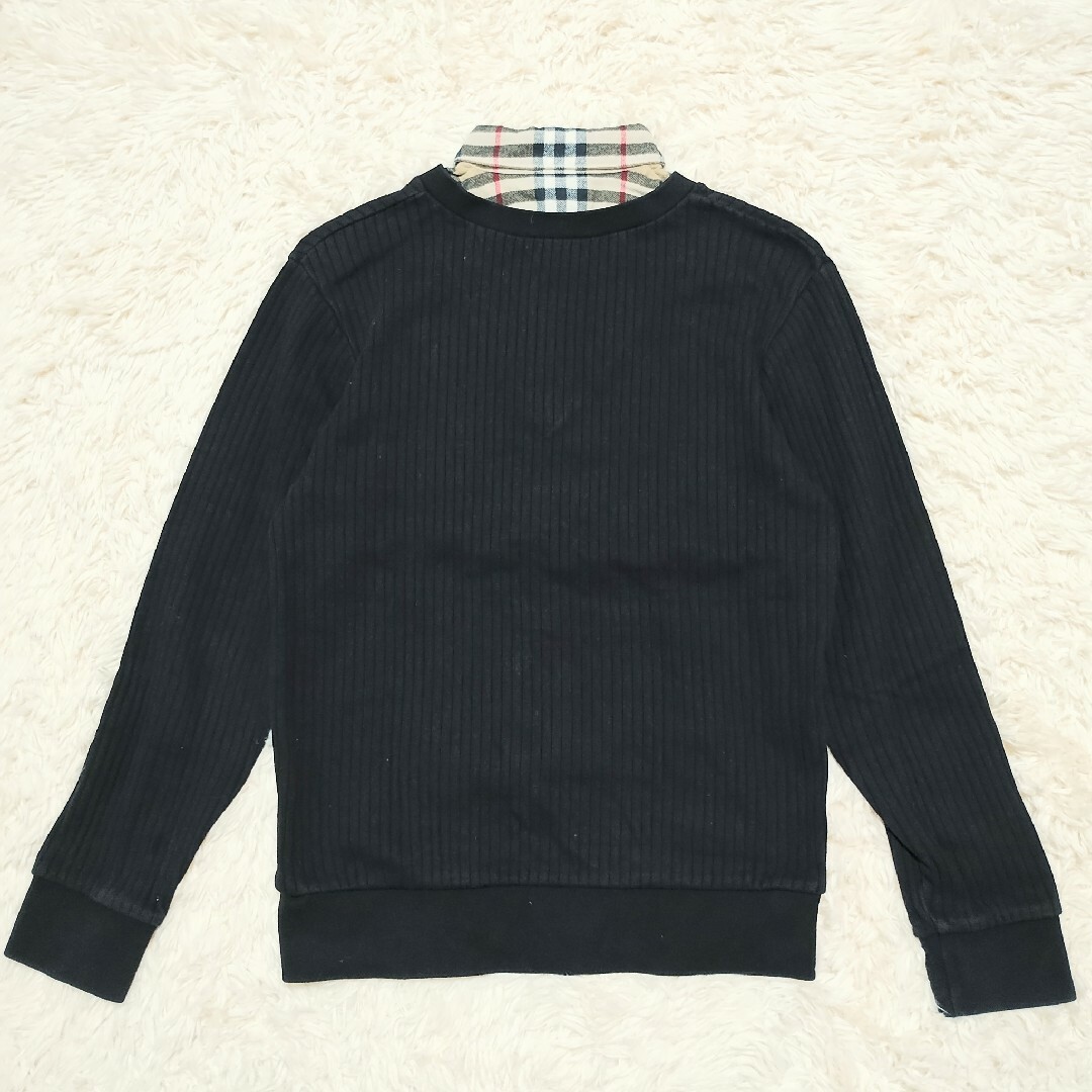 BURBERRY バーバリー トレーナー シャツ 重ね着 ノバチェック 160