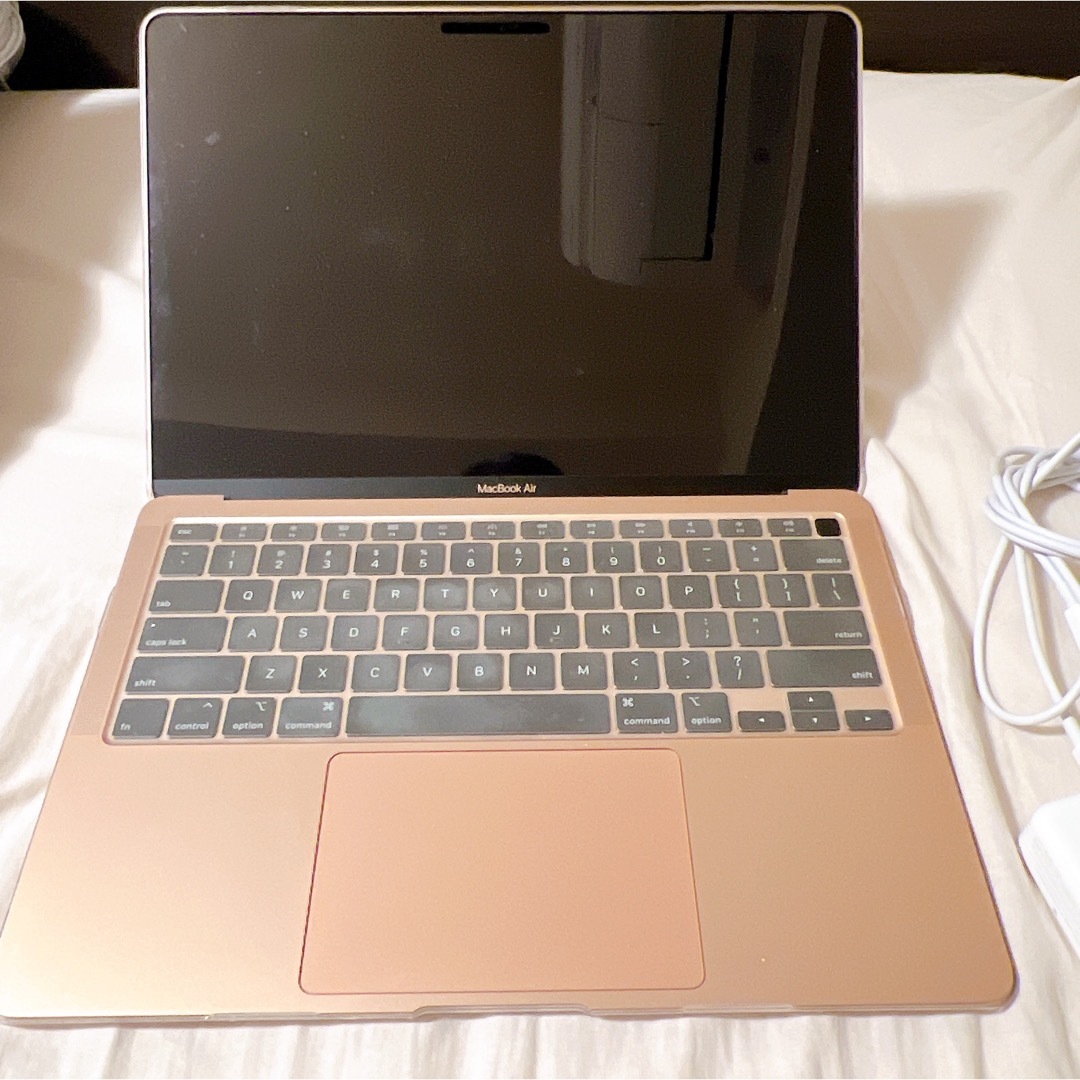 【値下げ・美品】MacBook Air ゴールド　512GB