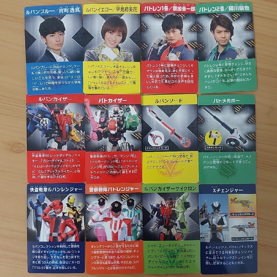 BANDAI - 怪盗戦隊ルパンレンジャーvs警察戦隊パトレンジャー BANDAI - 怪盗戦隊ルパンレンジャーvs警察戦隊パトレンジャー