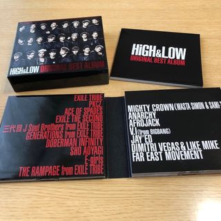 エグザイル(EXILE)のHiGH&LOW ORIGINAL BEST ALBUM  CD+Blu-ray(ポップス/ロック(邦楽))