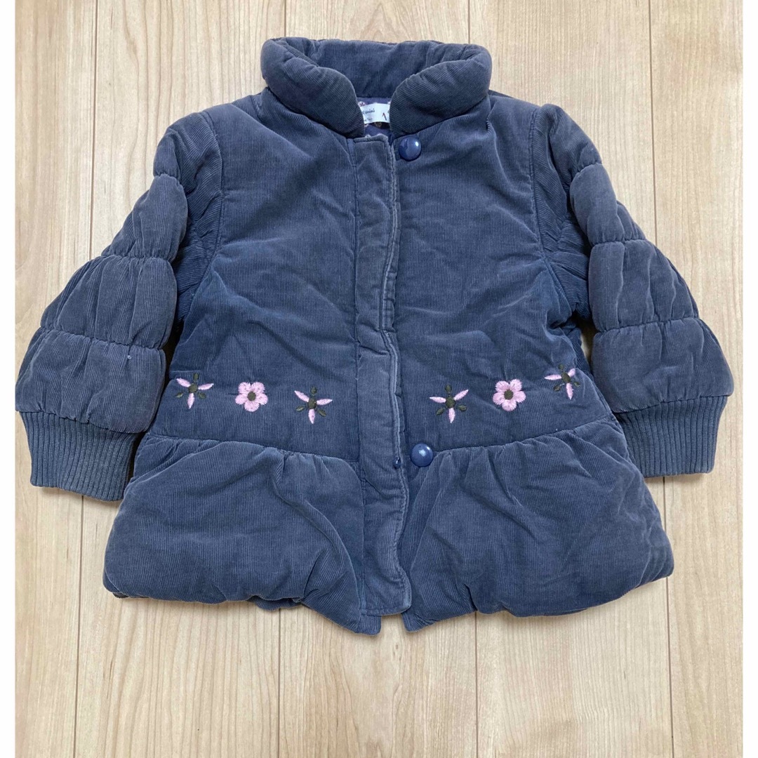 Combi mini(コンビミニ)のcombi mini コンビミニ　コーデュロイ中綿アウター　95 キッズ/ベビー/マタニティのキッズ服女の子用(90cm~)(ジャケット/上着)の商品写真