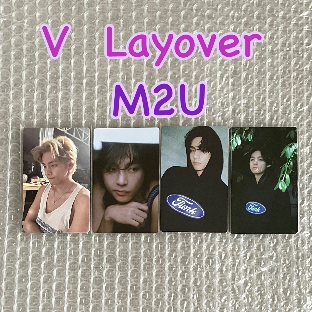 テテ V solo Album 'Layover' トレカ M2U 韓国限定版 - アイドル