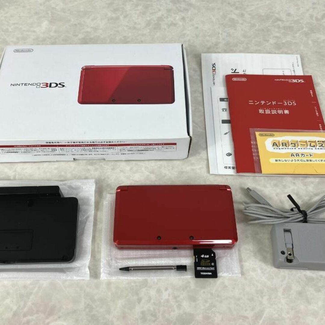 ニンテンドー3DS - 美品☆ニンテンドー 3DS メタリックレッド 任天堂