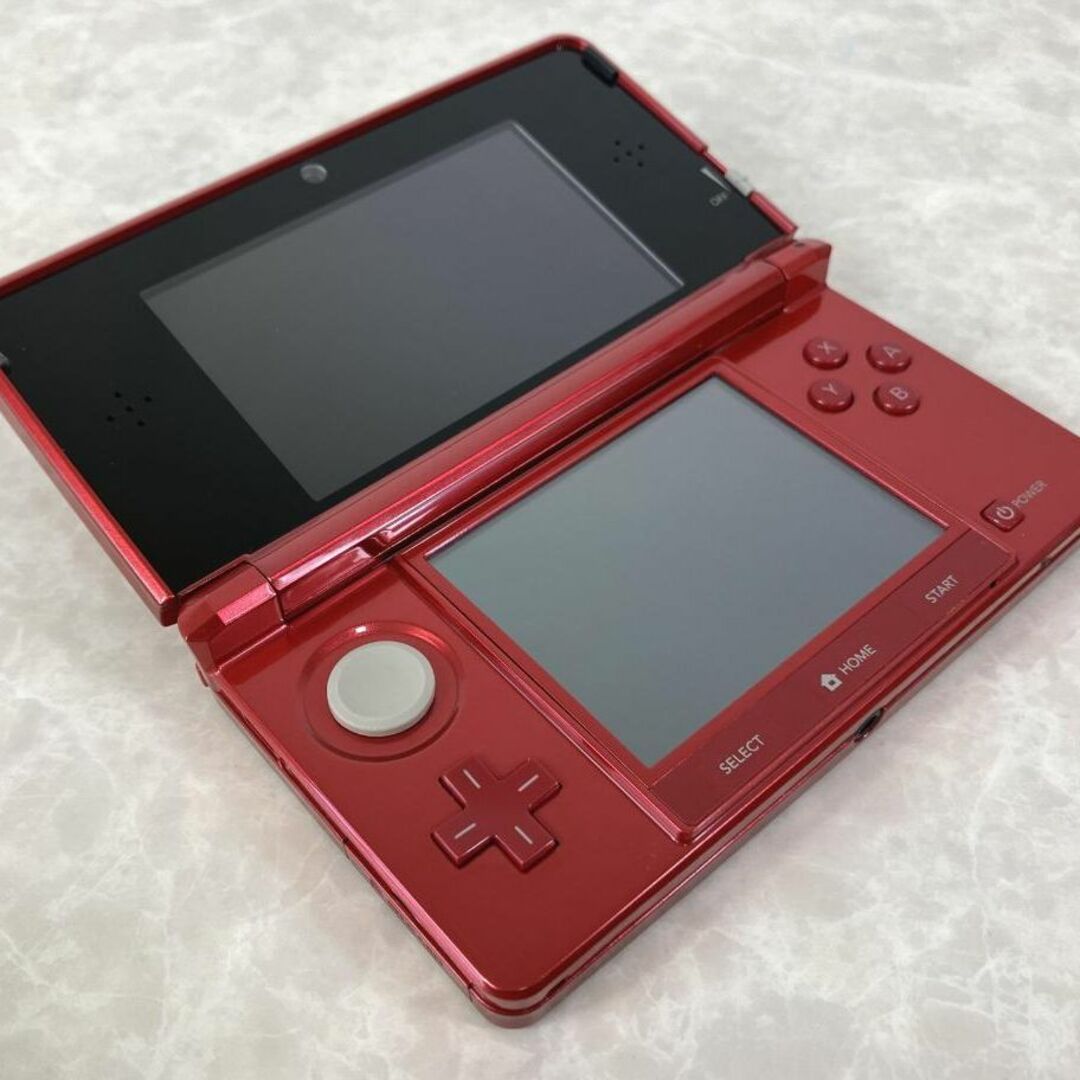 美品☆ニンテンドー 3DS メタリックレッド 任天堂 生産終了