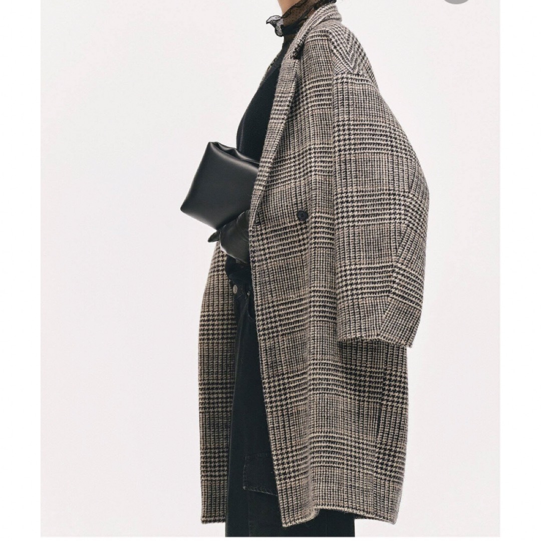 L'Appartement LISIERE CHECK W COAT | フリマアプリ ラクマ