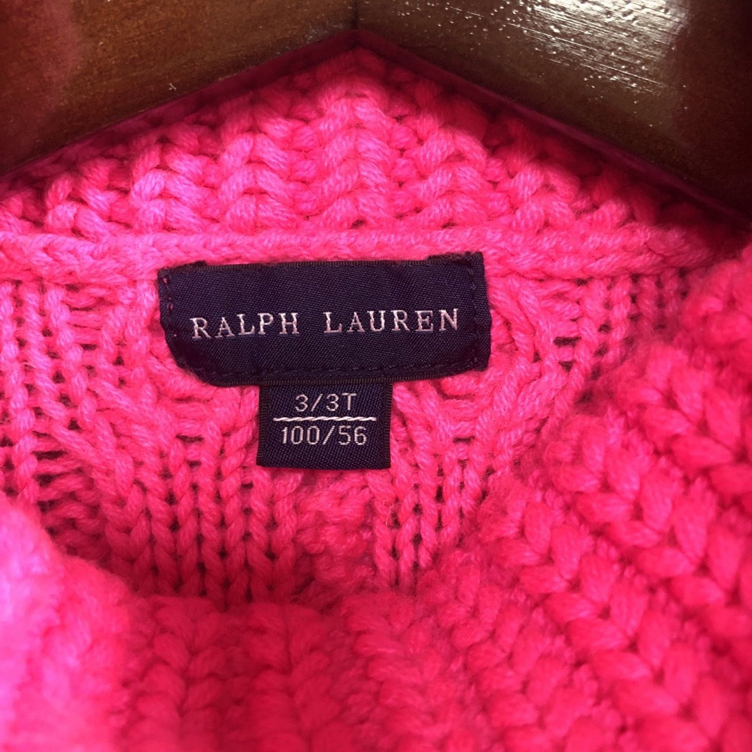 Ralph Lauren(ラルフローレン)のラルフローレン　セーター キッズ/ベビー/マタニティのキッズ服女の子用(90cm~)(ニット)の商品写真