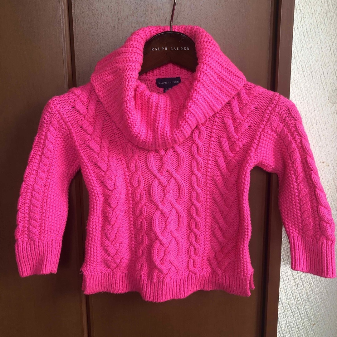 Ralph Lauren(ラルフローレン)のラルフローレン　セーター キッズ/ベビー/マタニティのキッズ服女の子用(90cm~)(ニット)の商品写真