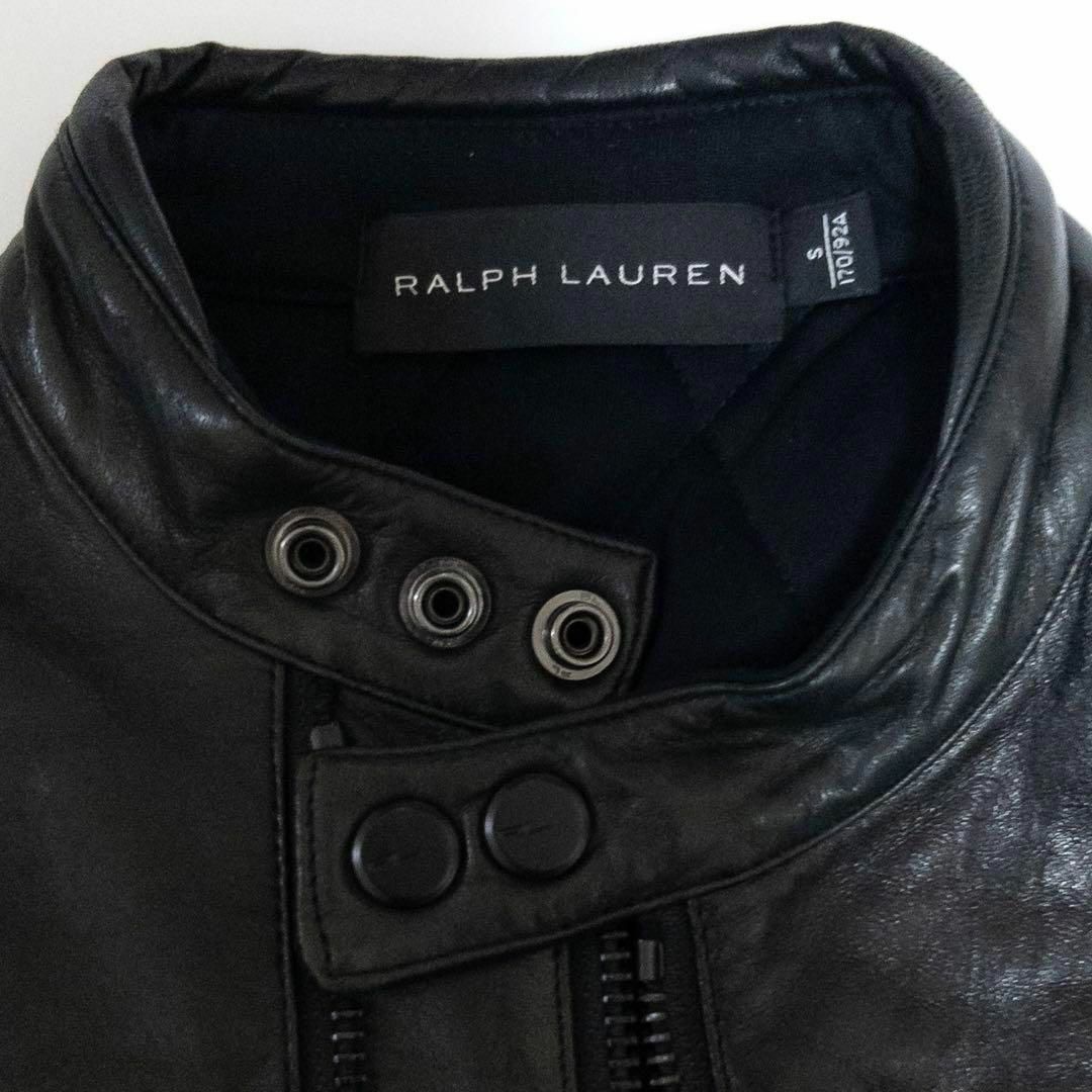 Ralph Lauren(ラルフローレン)のRALPH LAUREN ライダースジャケット サイズS ラルフローレン 革 メ メンズのジャケット/アウター(ライダースジャケット)の商品写真