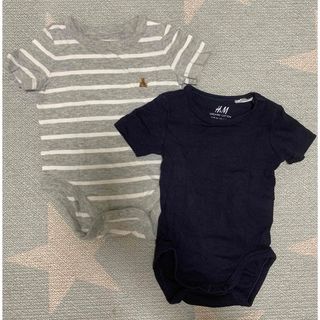 ベビーギャップ(babyGAP)のロンパース　2枚セット(ロンパース)