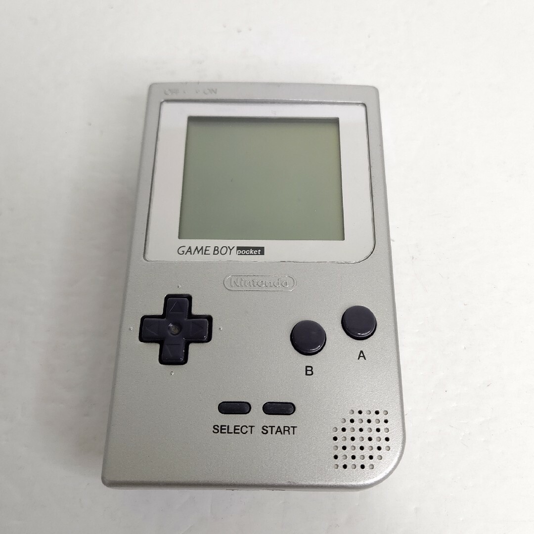 Nintendo　ゲームボーイポケット　シルバー　美品　GAMEBOY 任天堂