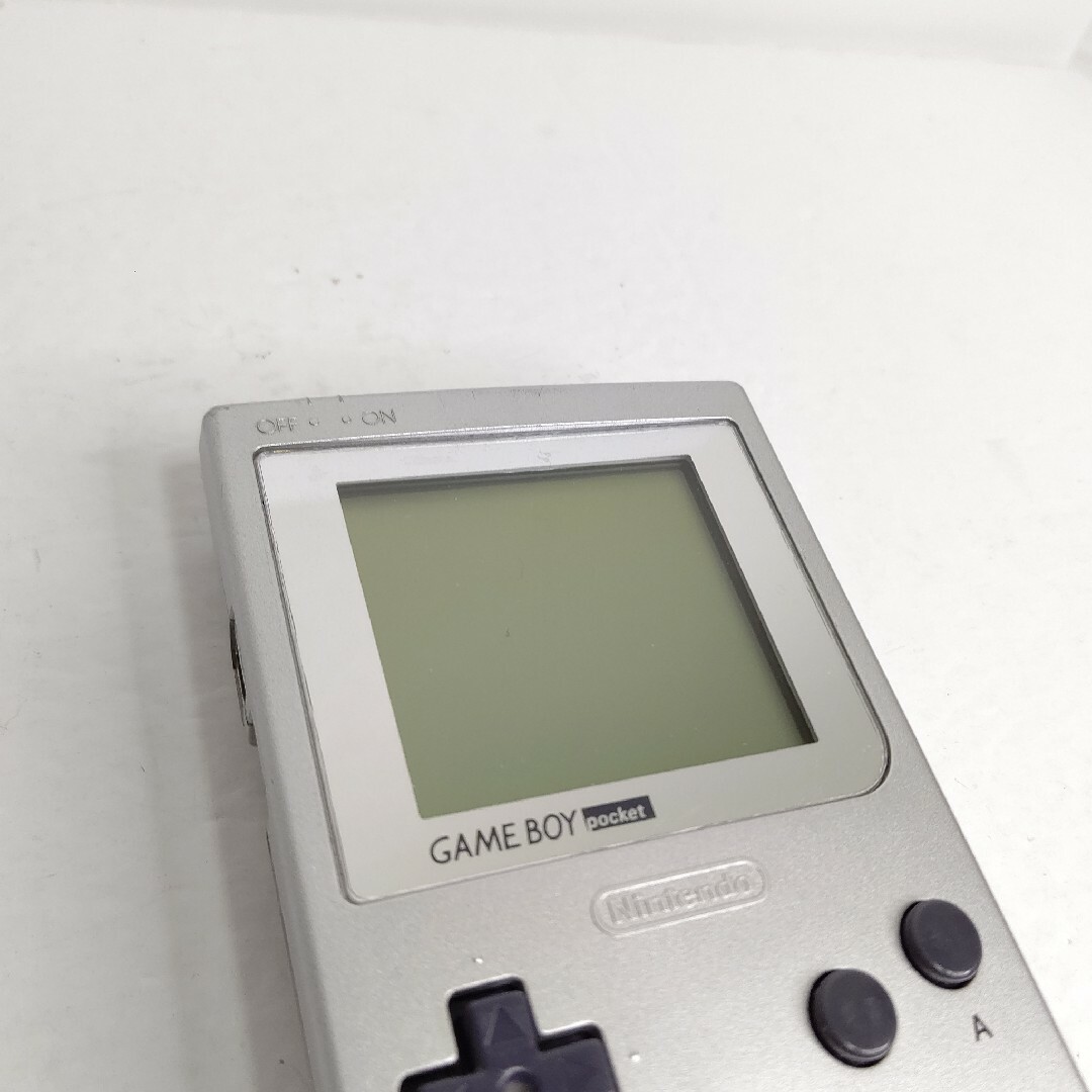 ゲームボーイ - Nintendo ゲームボーイポケット シルバー 美品 GAMEBOY