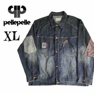 PELLE PELLE ペレペレ XL バギーパンツ ナイロンパンツ 極太ワイド