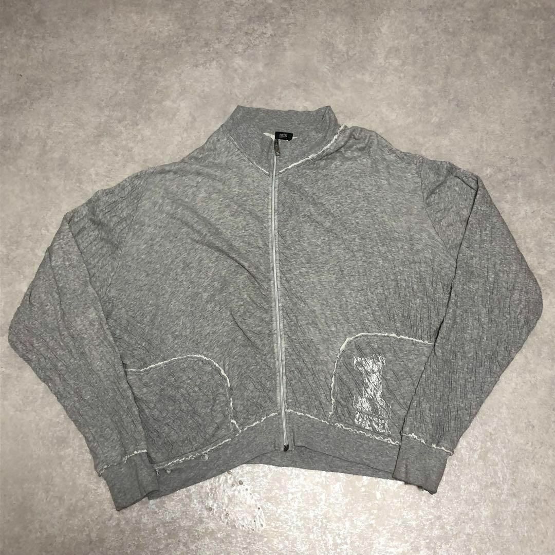DIESEL archive ディーゼル 変形 スウェット ジャケット y2k | フリマアプリ ラクマ
