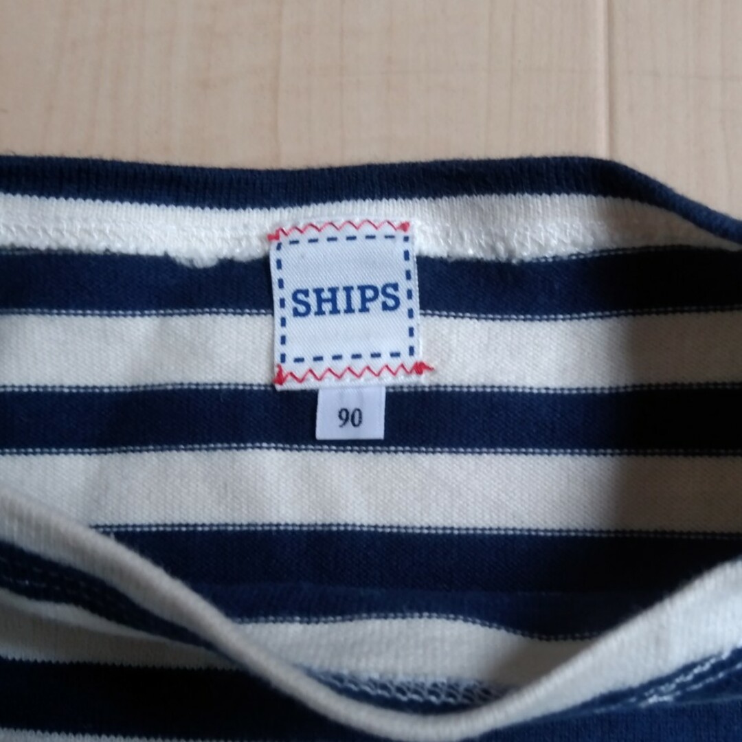 SHIPS(シップス)の【SHIPS】キッズカットソー　90cm キッズ/ベビー/マタニティのキッズ服男の子用(90cm~)(Tシャツ/カットソー)の商品写真