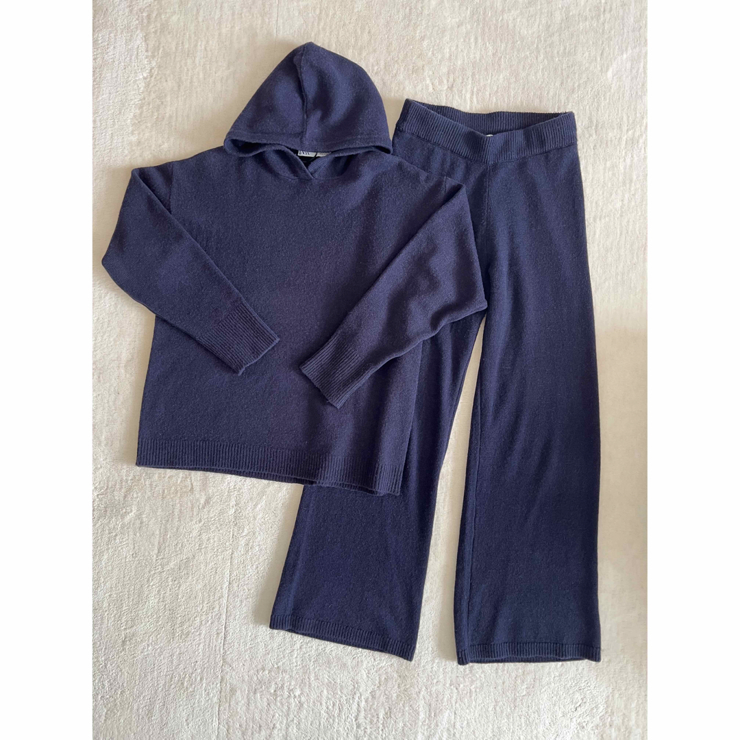 ZARA ザラ ニットパーカーニットパンツセットアップ