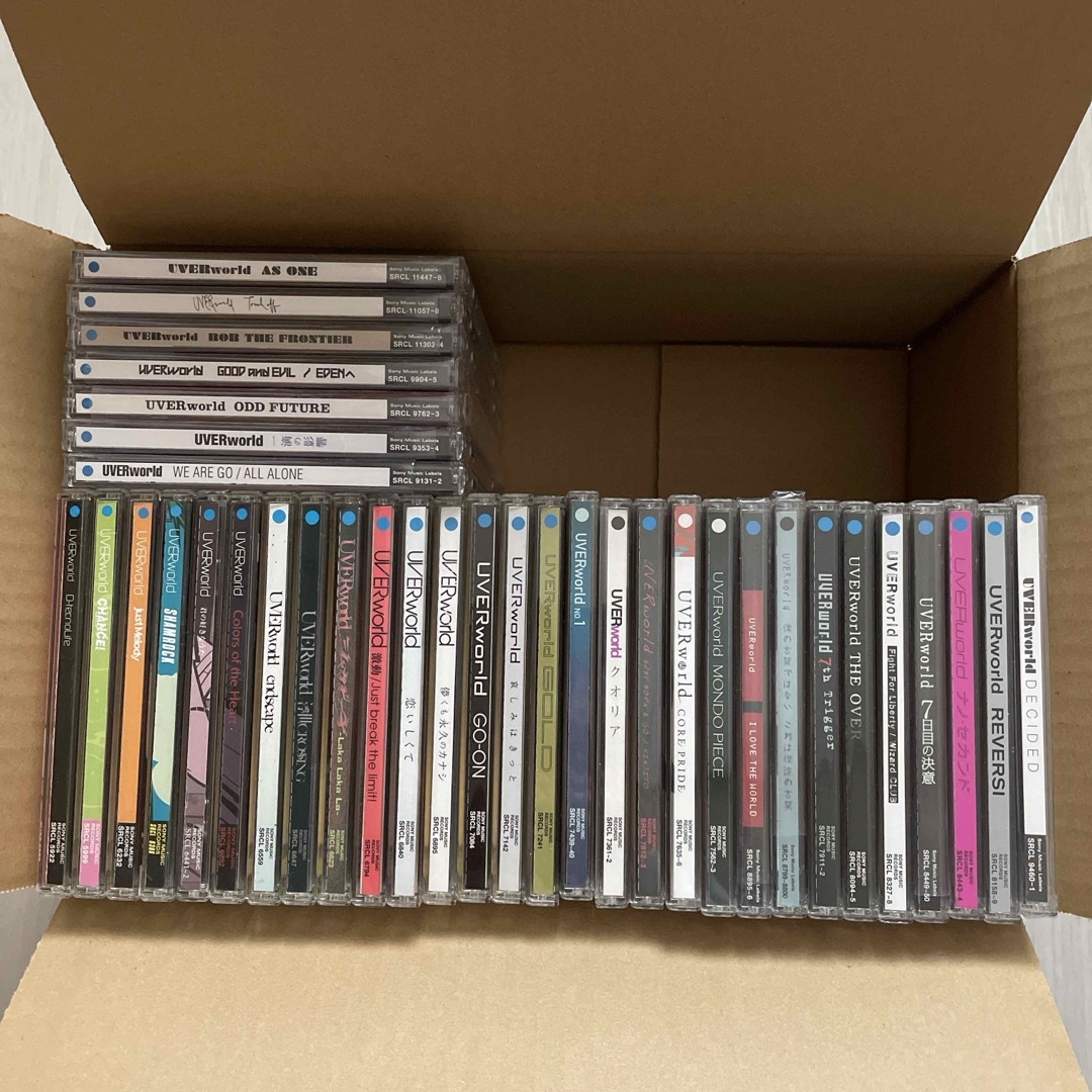 UVERworld シングル CD セット - ポップス/ロック(邦楽)