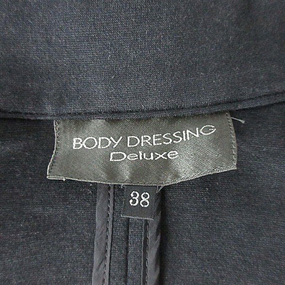 BODY DRESSING Deluxe(ボディドレッシングデラックス)のボディドレッシングデラックス ジャケット テーラード 長袖 前開き 38 黒 レディースのジャケット/アウター(その他)の商品写真