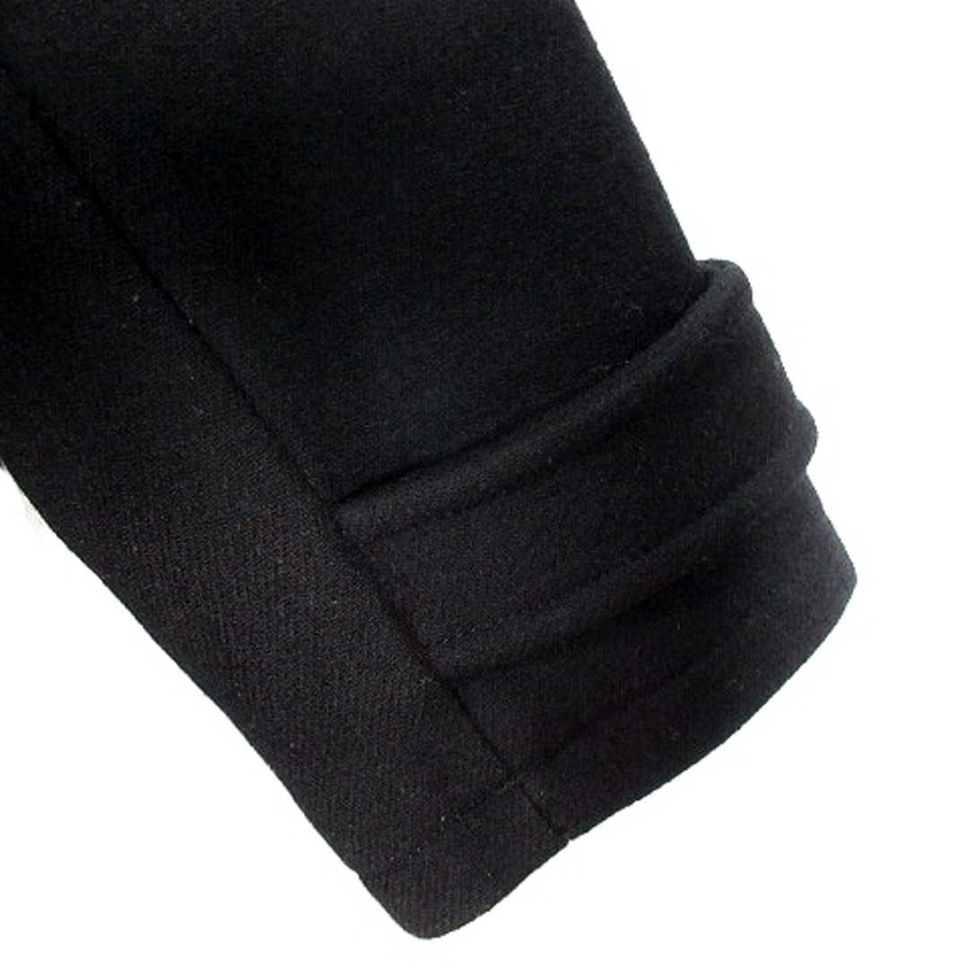 Ray BEAMS(レイビームス)のレイビームス コート ダッフル ショート フード 長袖 無地 1 黒 アウター レディースのジャケット/アウター(ダッフルコート)の商品写真