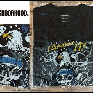 ネイバーフッド(NEIGHBORHOOD)の幻 極少数生産 新品 ネイバーフッド 2005年 ゲリラ 販売 Tシャツ 黒 M(Tシャツ/カットソー(半袖/袖なし))