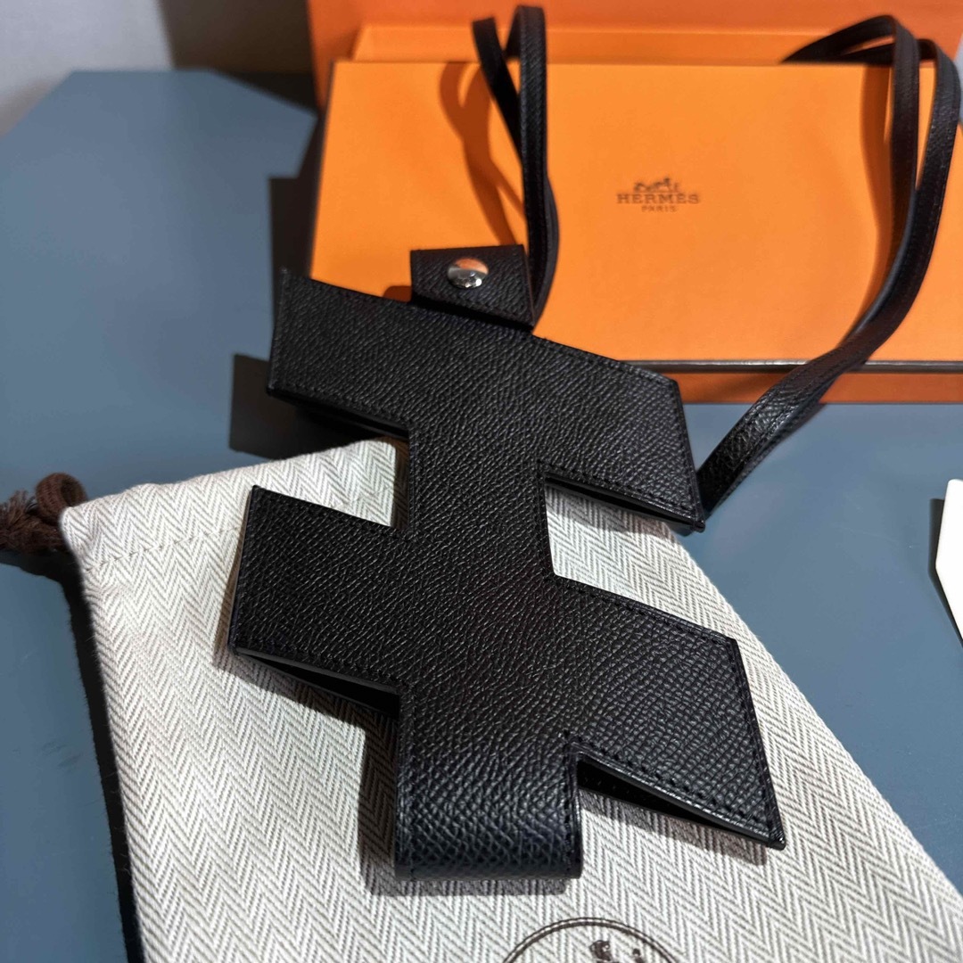 【新品未使用】HERMES　エルメス　Hタグフォンケース　スマホショルダーバック