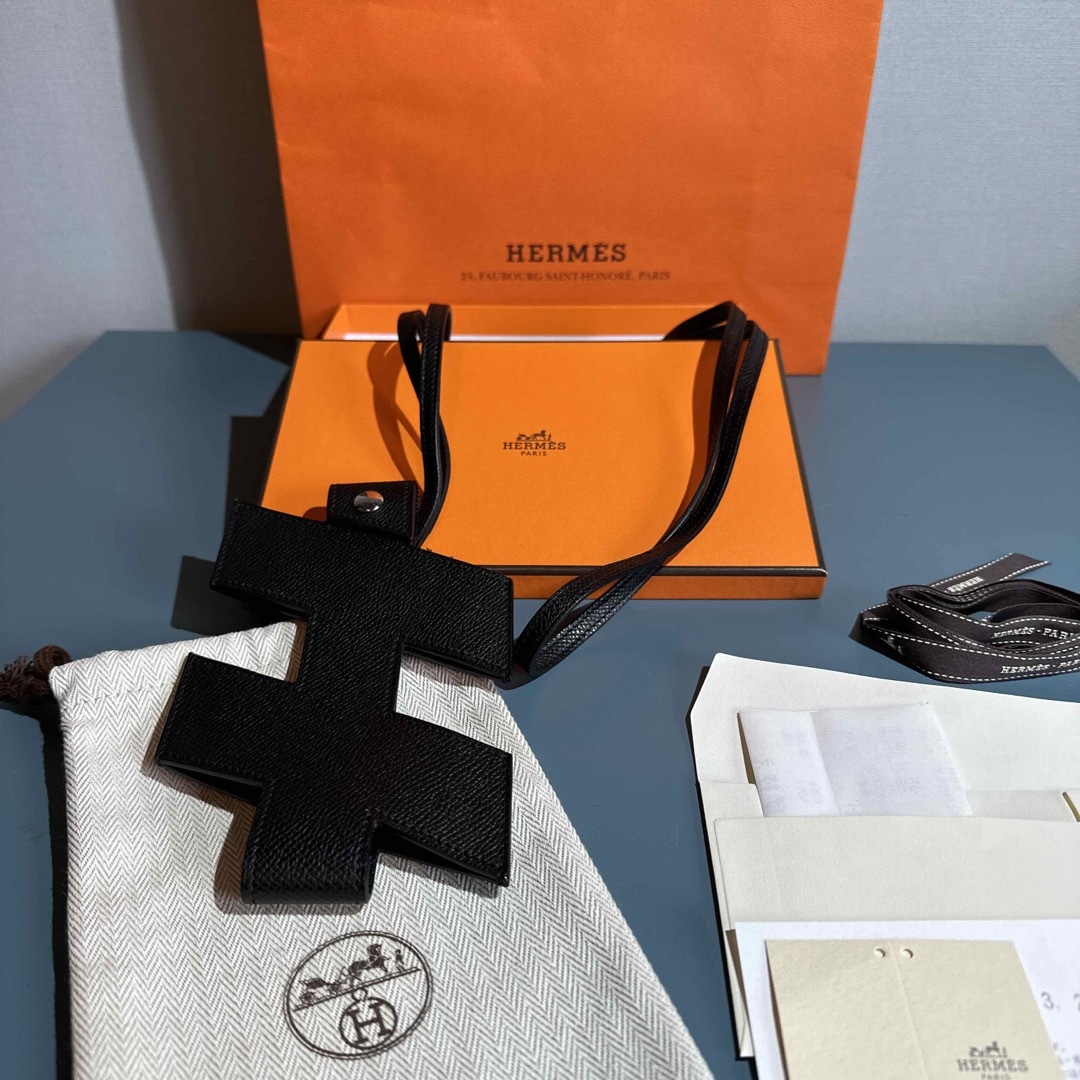 【新品未使用】HERMES　エルメス　Hタグフォンケース　スマホショルダーバック