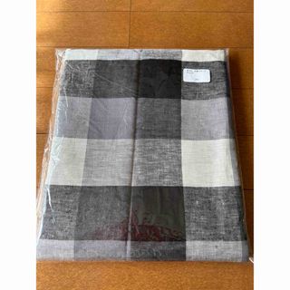 チェックアンドストライプ(CHECK&STRIPE)のCHECK&STRIPEで購入『ボイル 白黒ブロックチェック』1.3m(生地/糸)