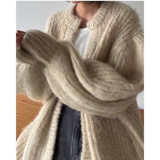 CLANE - CLANE MOHAIR LOOP BULKY KNIT CARDIGANの通販 by KUSK