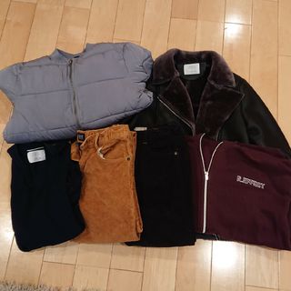 ザラキッズ(ZARA KIDS)のたがめ様専用冬物ボーイズ152セット sサイズ8点セットと一緒に(パンツ/スパッツ)