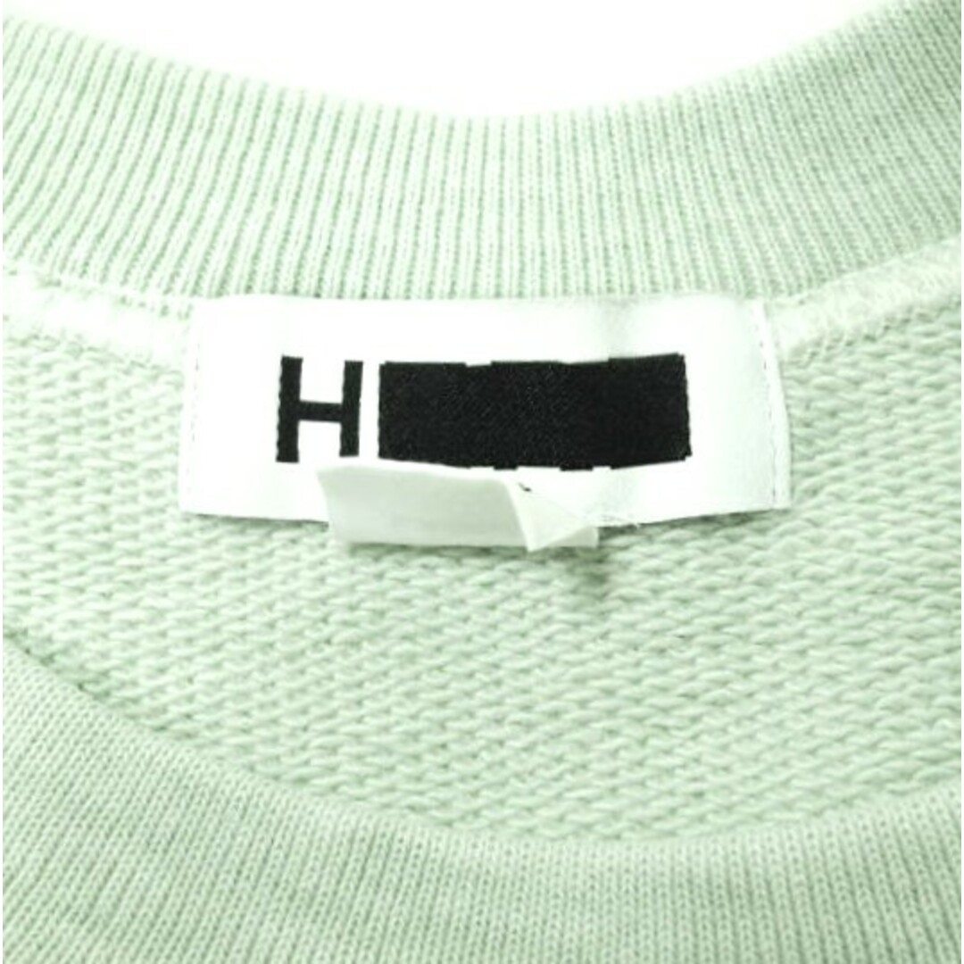 H BEAUTY&YOUTH エイチ ビューティーアンドユース 日本製 GARMENT DYE CREW NECK SWEAT PULLOVER 製品染め クルーネックスウェットプルオーバー 1212-299-6015 L ライトグリーン トレーナー トップス【H BEAUTY&YOUTH】 2