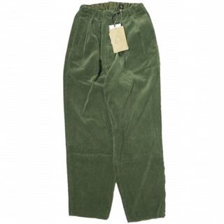 KAPTAIN SUNSHINE キャプテンサンシャイン 日本製 Cord Cutoff Easy Pants コーデュロイカットオフイージーパンツ KS7FPT08 32 Field Green 2プリーツ ワイド ボトムス【新古品】【中古】【KAPTAIN SUNSHINE】(その他)