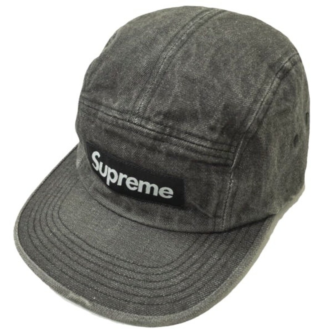 Supreme Denim Camp Cap "Black"