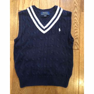 ポロラルフローレン(POLO RALPH LAUREN)のラルフローレン　ニットベスト　綿　120(ニット)