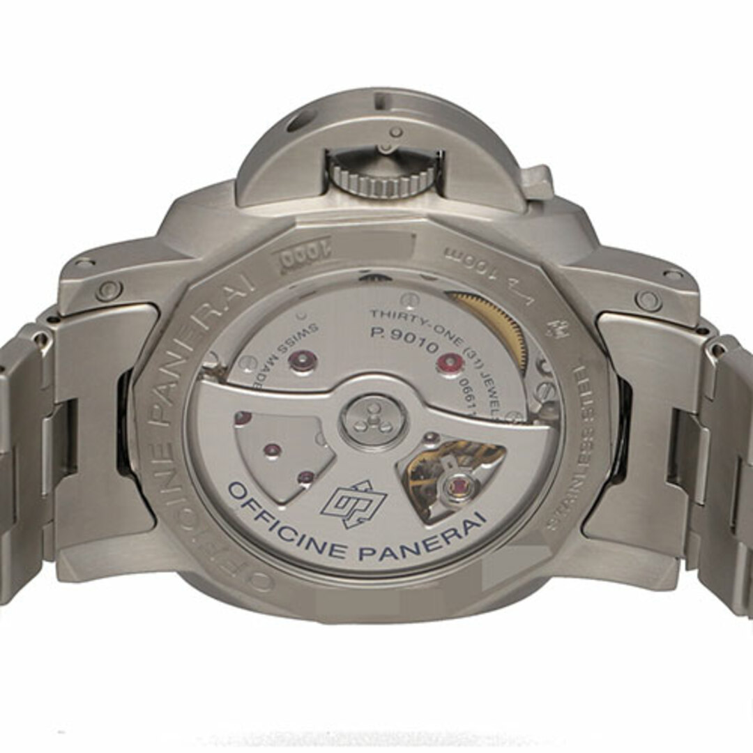 【112075】PANERAI パネライ  PAM00977 ルミノール マリーナ シルバーダイヤル SS 自動巻き ギャランティーカード 純正ボックス 腕時計 時計 WATCH メンズ 男性 男 紳士