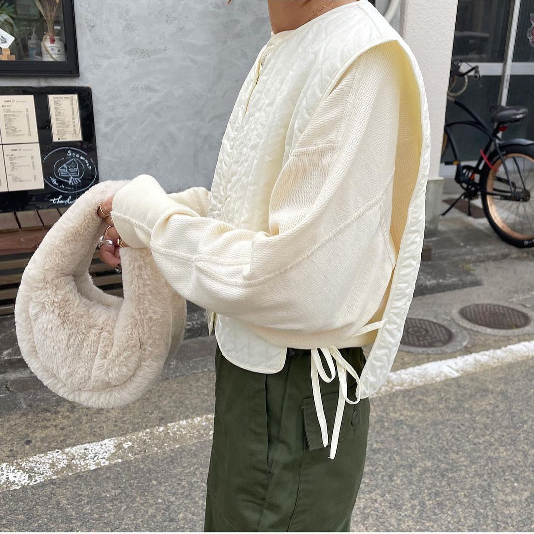 【タグ付き新品】ZARA ザラ キルティング パフ ベスト