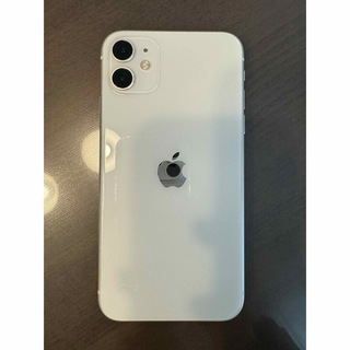 アイフォーン(iPhone)のiPhone11 128G ホワイト 本体(スマートフォン本体)