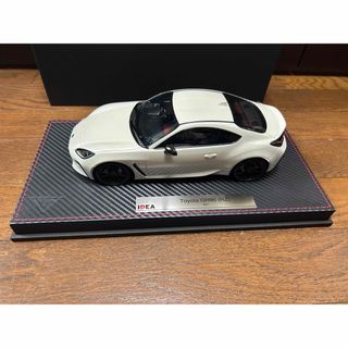 GR86 RZ 1/18ミニカー　クリスタルホワイトパール　IDEAメイクアップ