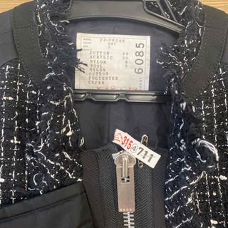 sacai サカイ ツイード ma-1ブルゾン アウター サイズ2