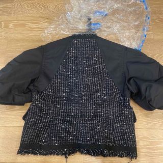 sacai - sacai サカイ ツイード ma-1ブルゾン アウター サイズ2の通販