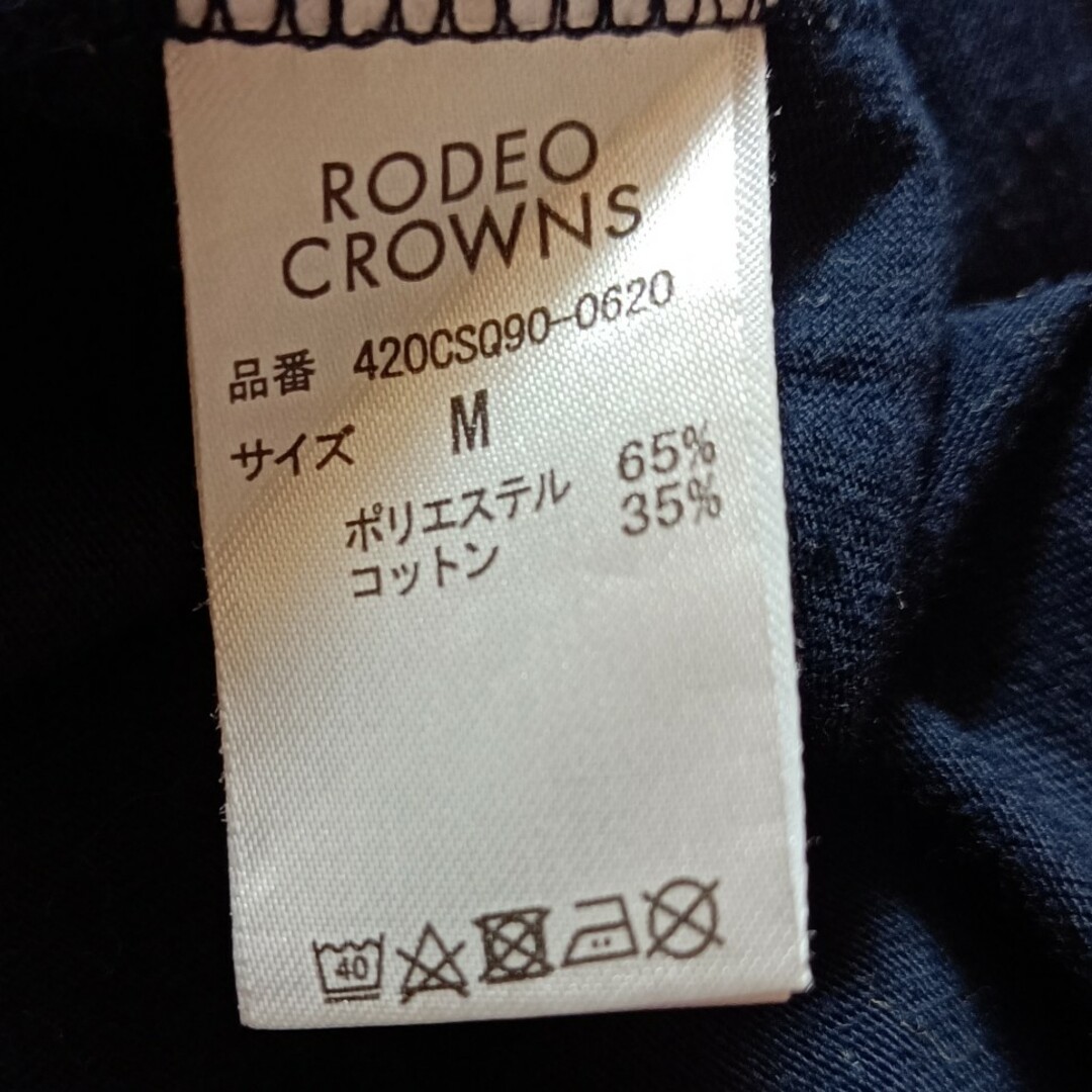 RODEO CROWNS(ロデオクラウンズ)のロデオクラウンズ Tシャツ　サイズM レディースのトップス(Tシャツ(半袖/袖なし))の商品写真