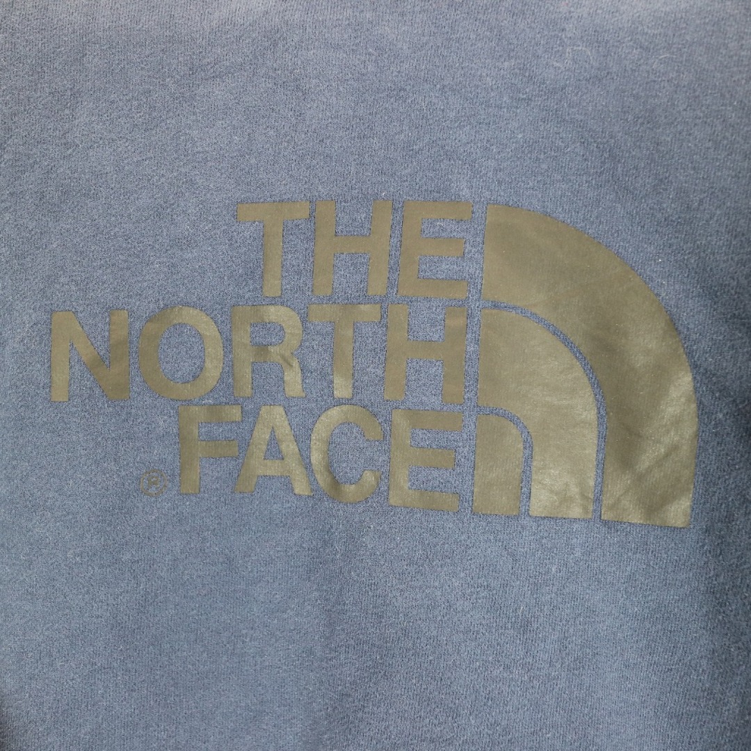 THE NORTH FACE ノースフェイス ワンポイント フーディー パーカー アウトドア プルオーバー ネイビー (メンズ M)   O5774