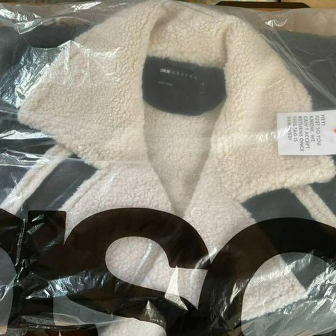 asos - ASOS ☆新品☆フェイクレザートレンチコートの通販 by hako