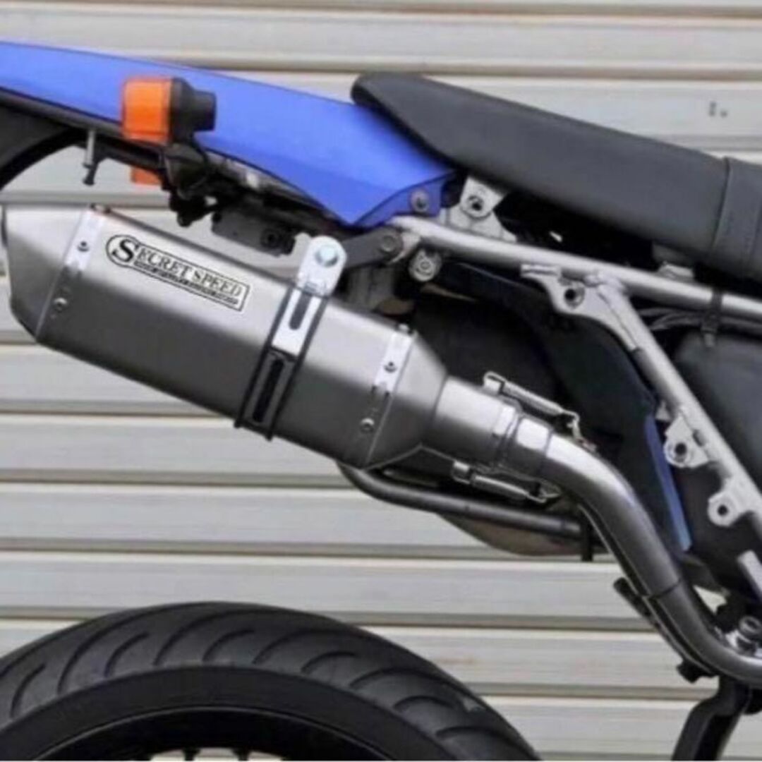 SECRET SPEED Dトラッカー スリップオンマフラー ソリッド-