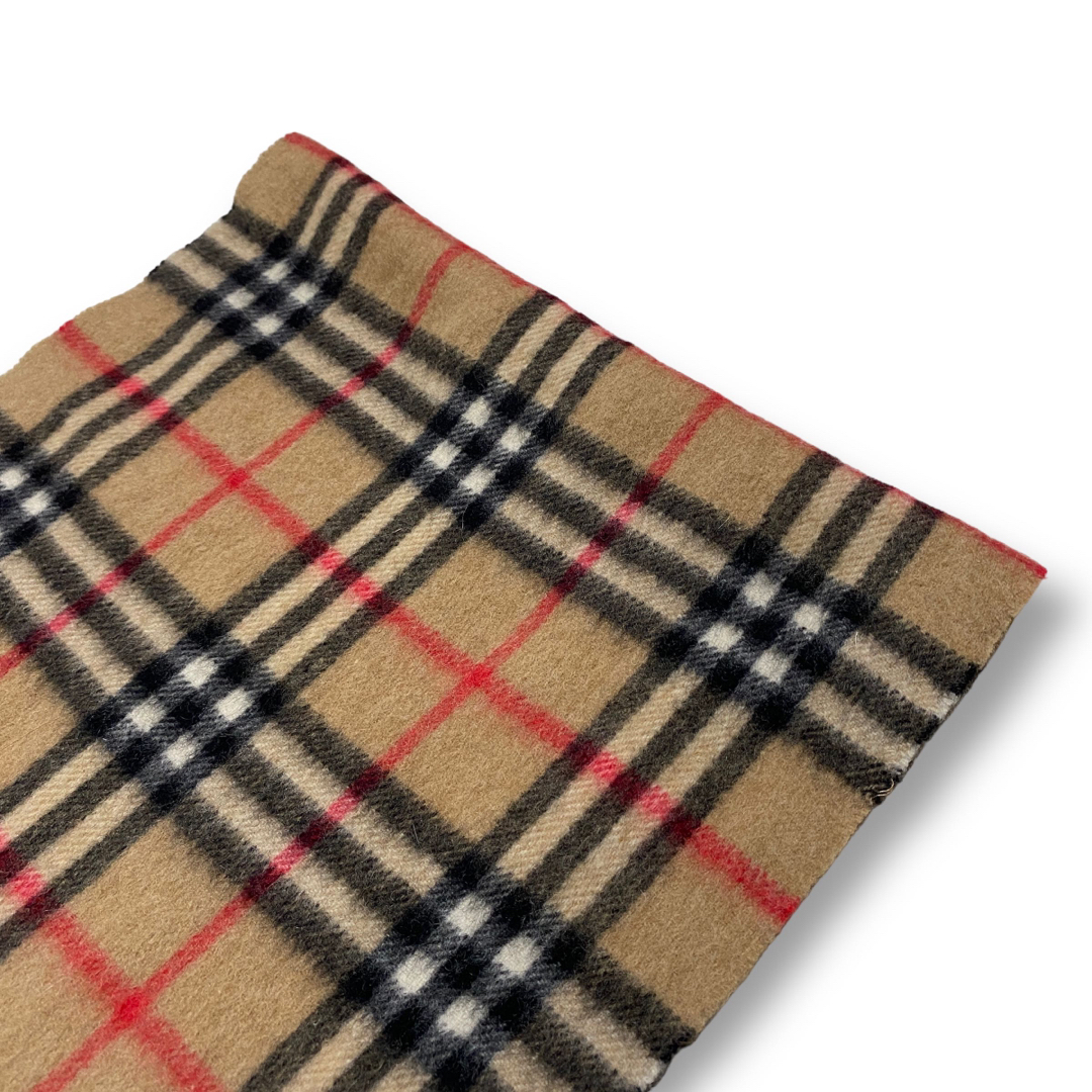 BURBERRY(バーバリー)のBurberry バーバリー カシミヤ100% マフラー ストール イングランド レディースのファッション小物(マフラー/ショール)の商品写真