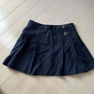 ザラキッズ(ZARA KIDS)のスカート　プリーツ　ザラ　紺色　120(スカート)