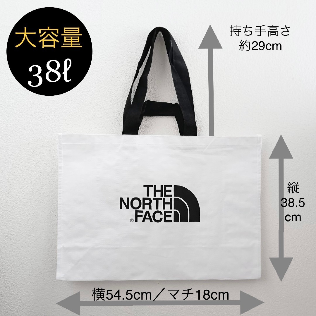 THE NORTH FACE - 新品大容量□ノースフェイス エコバッグ／ショップ