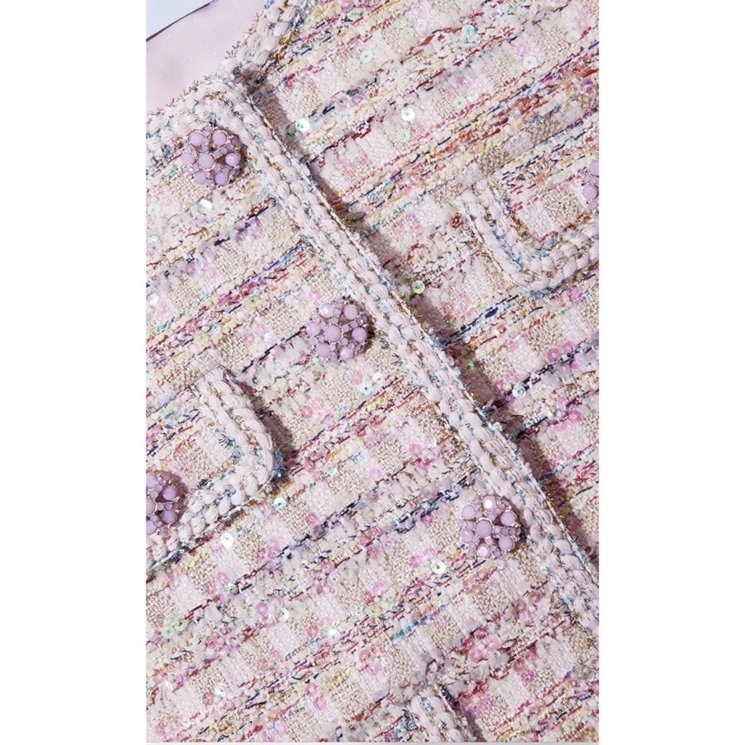 ❤️正規品Selfportrait23新作新品タグ付き☆ピンク ロング