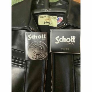 schott - Schott ショット ホースレザージャケット 7142 サイズ38超美