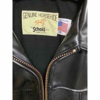 schott - Schott ショット ホースレザージャケット 7142 サイズ38超美