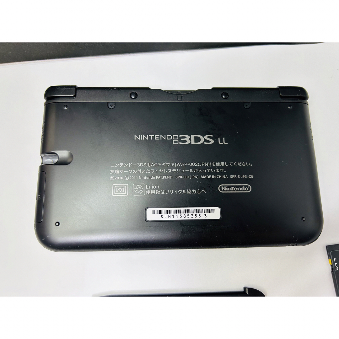 ニンテンドー3DS - 【動作確認済み】ニンテンドー3DS LL ブラック 充電