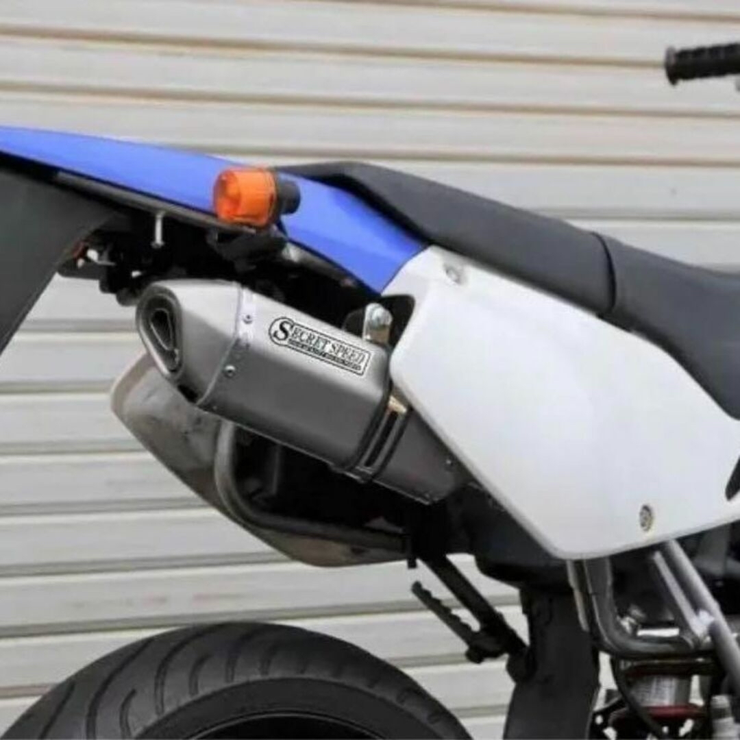 SECRET SPEED KLX125 スリップオン マフラー ソリッド